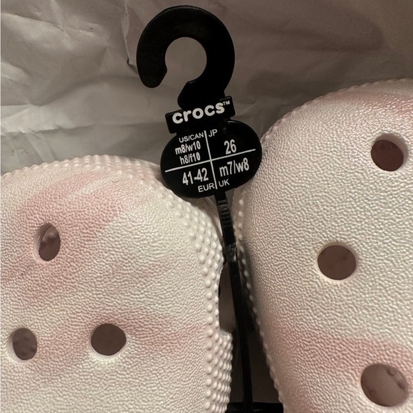 Pink Marble Crocs - Picture 5 of 5